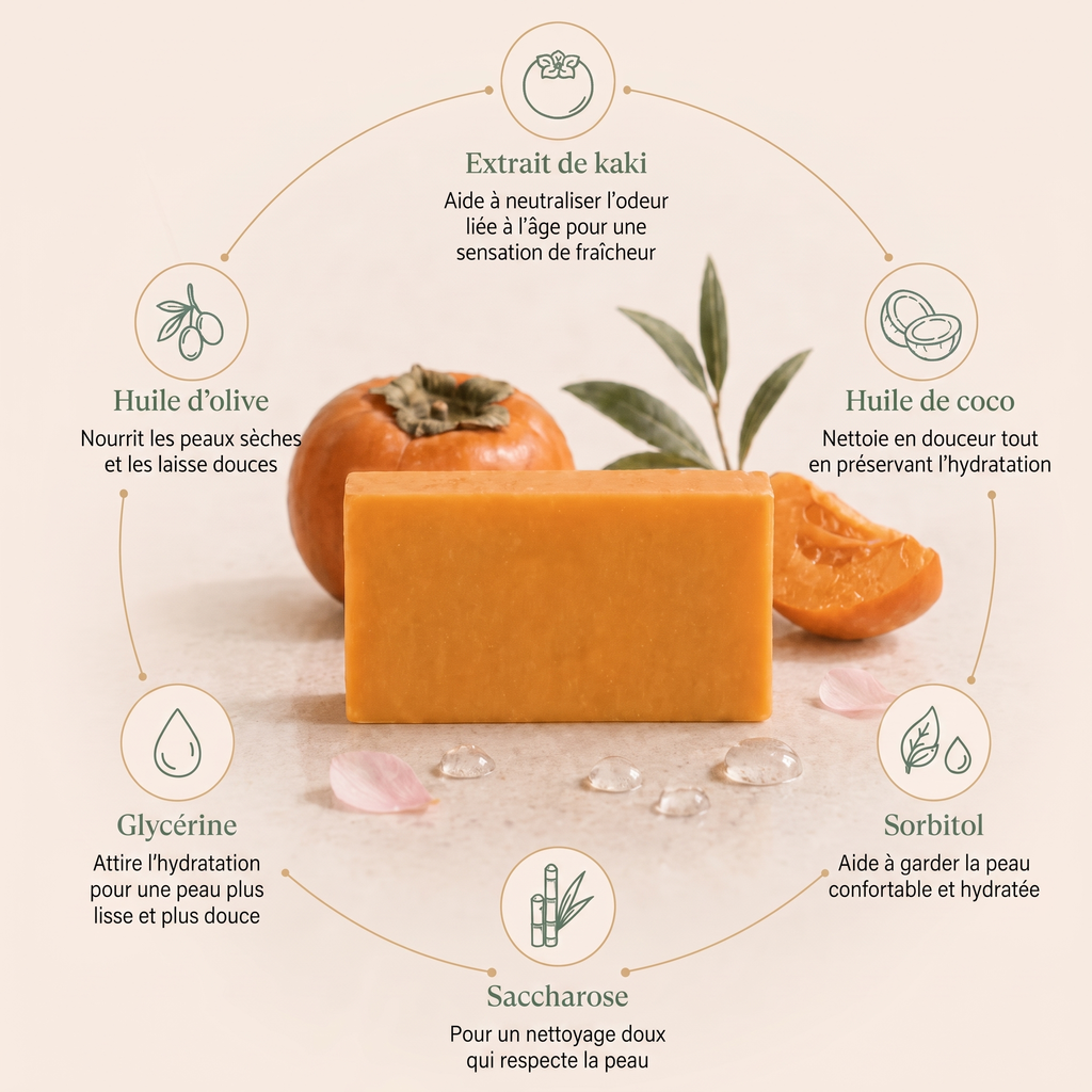 Le Savon au Kaki