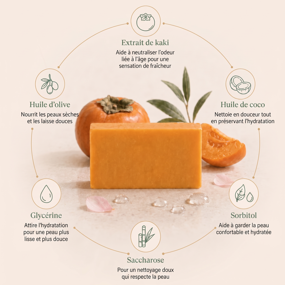 Le Savon au Kaki