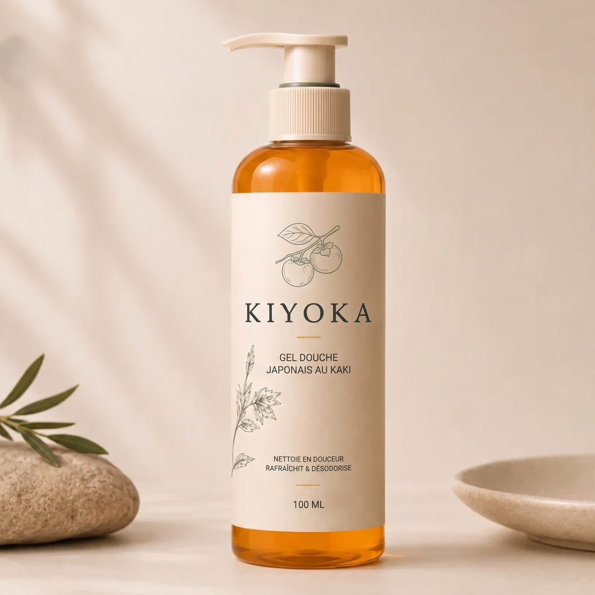 Gel Douche au Kaki