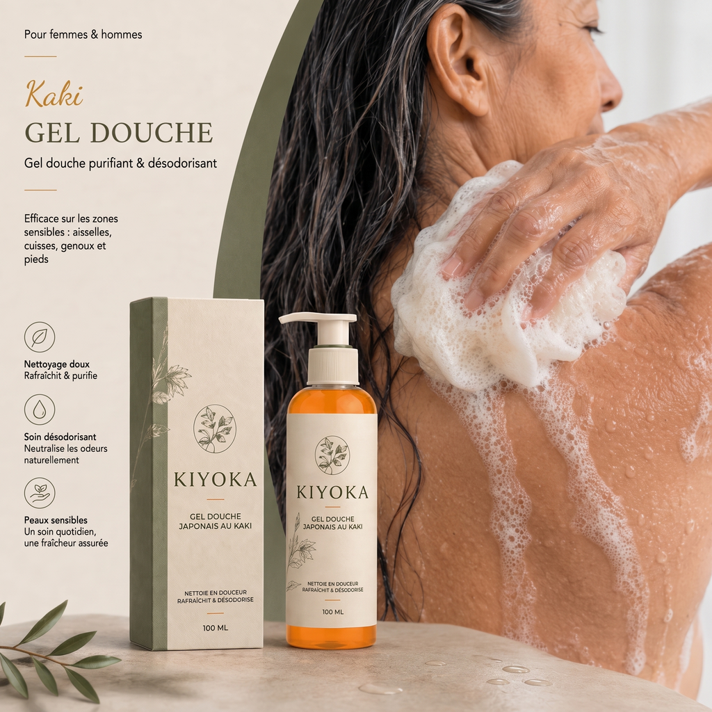 Gel Douche au Kaki