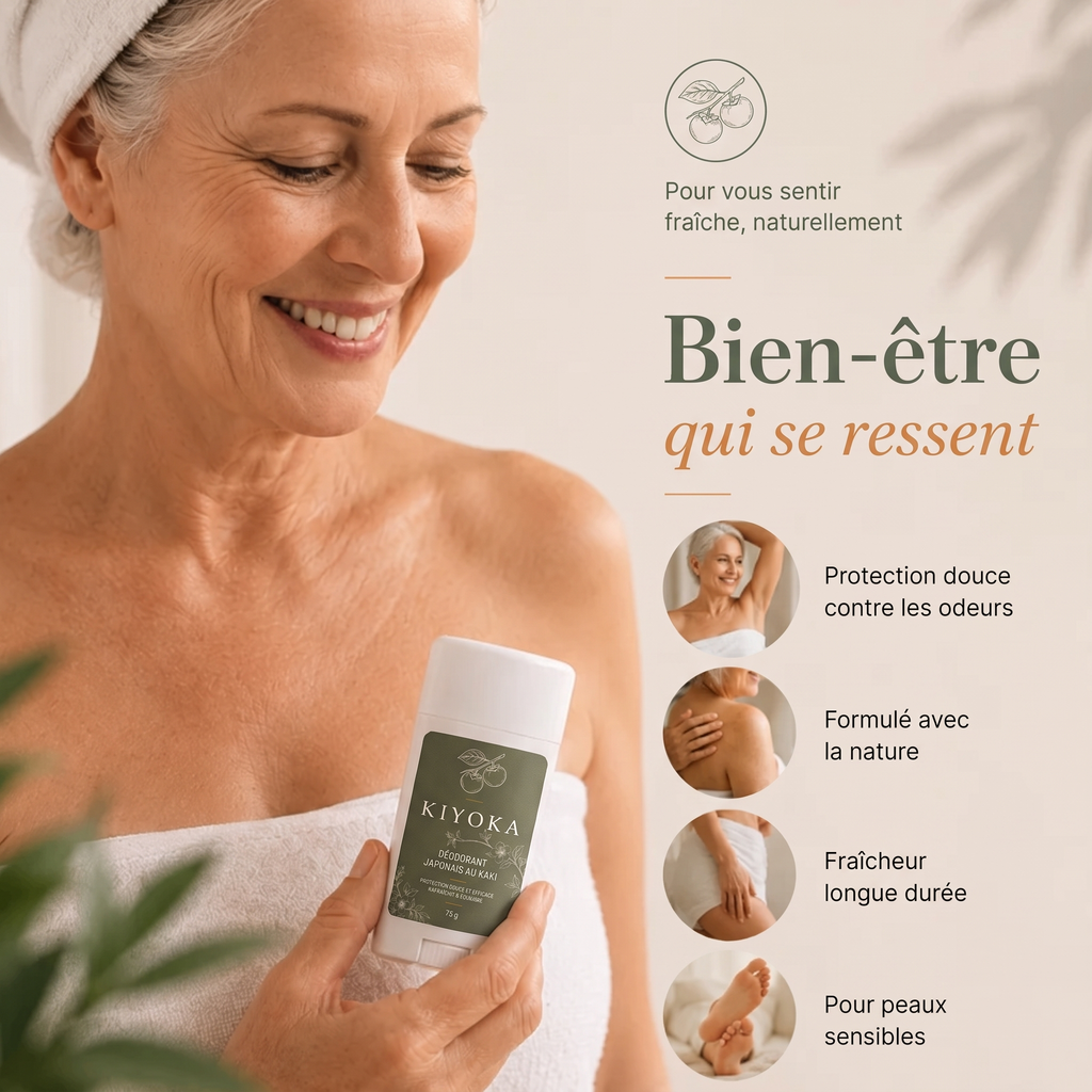 Déodorant au Kaki