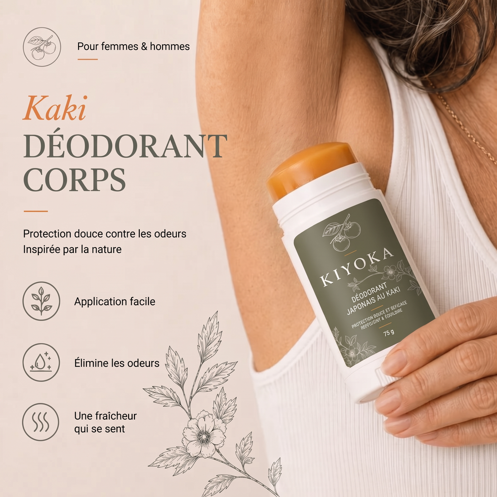 Déodorant au Kaki